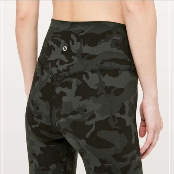 Lululemon Align High Rise Legging Gator Green Camo - Picture 11 of 11